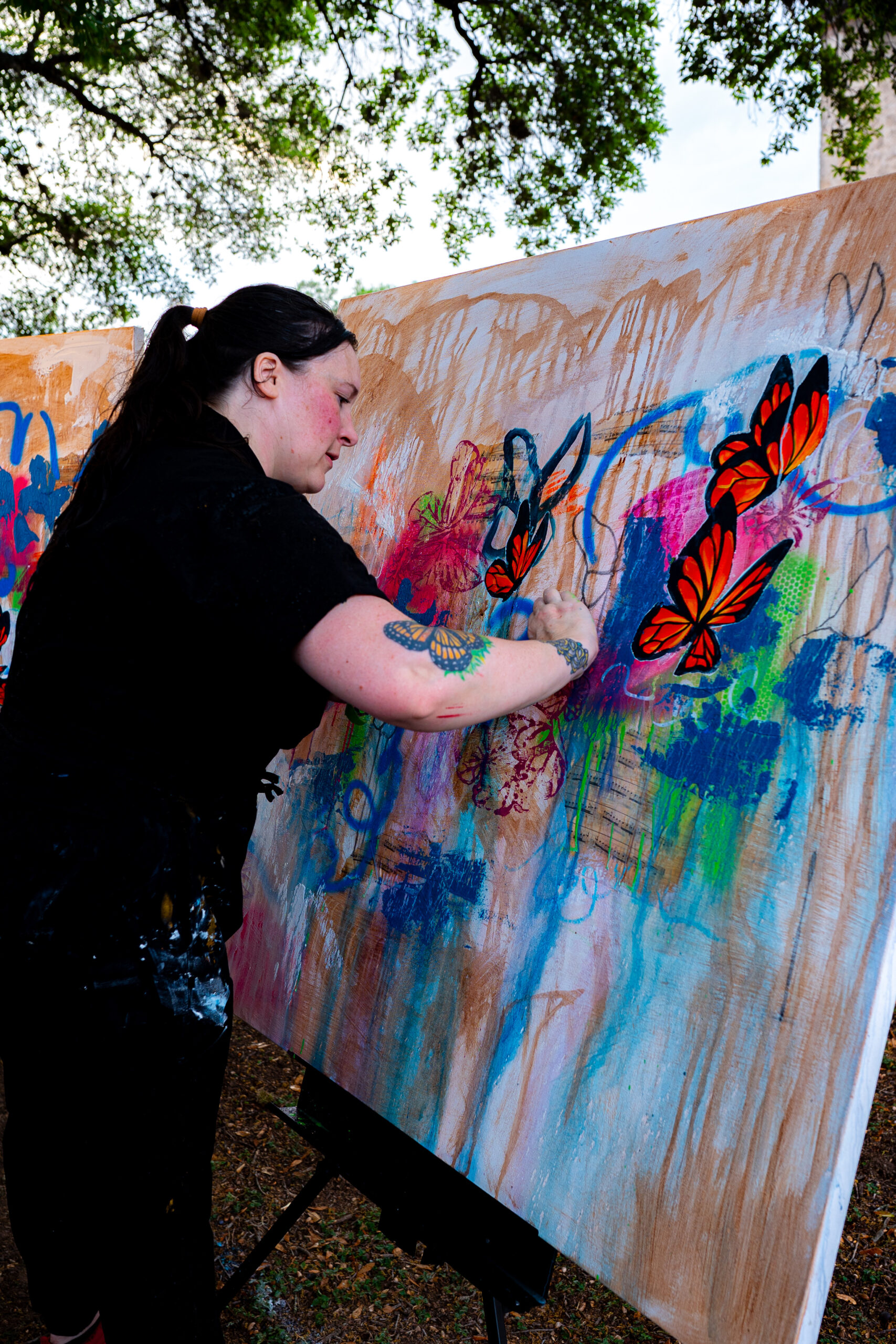 Marcy Rossi, the artist behind Mini Studios